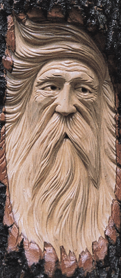 CARVE WOOD SPIRIT FACE DVD